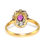 Thumbnail: Edwardian Pink Sapphire Ring