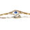 Thumbnail: Art Deco Sapphire and Diamond Bracelet