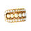 Thumbnail: Georgian 3 Row Pearl Ring c.1790