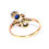Thumbnail: Edwardian Sapphire and Diamond Crossover Ring UK