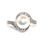 Thumbnail: Art Deco Pearl & Diamond Ring