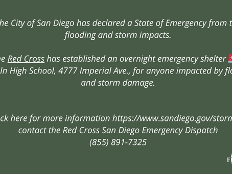 The City of San Diego has declared a State of Emergency!