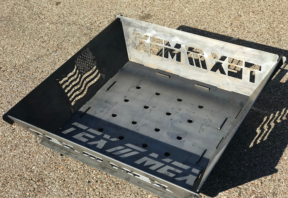 Thumbnail: Collapsible Metal Fire Pit