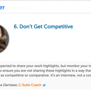 On Recruiter.com: Tips for Acing a Peer Interview