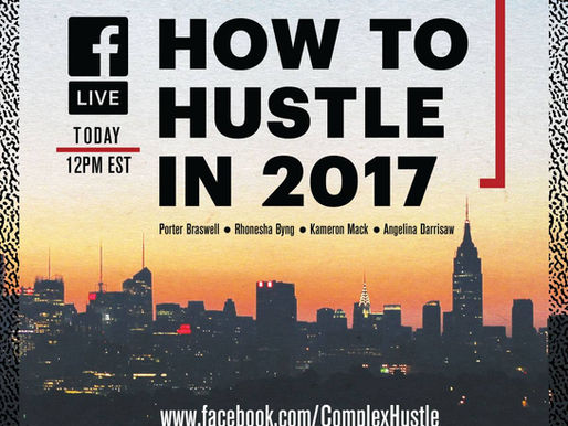 Angelina Joins Complex Hustle, Jopwell and Her Agenda to Talk "Hustle" for 2017