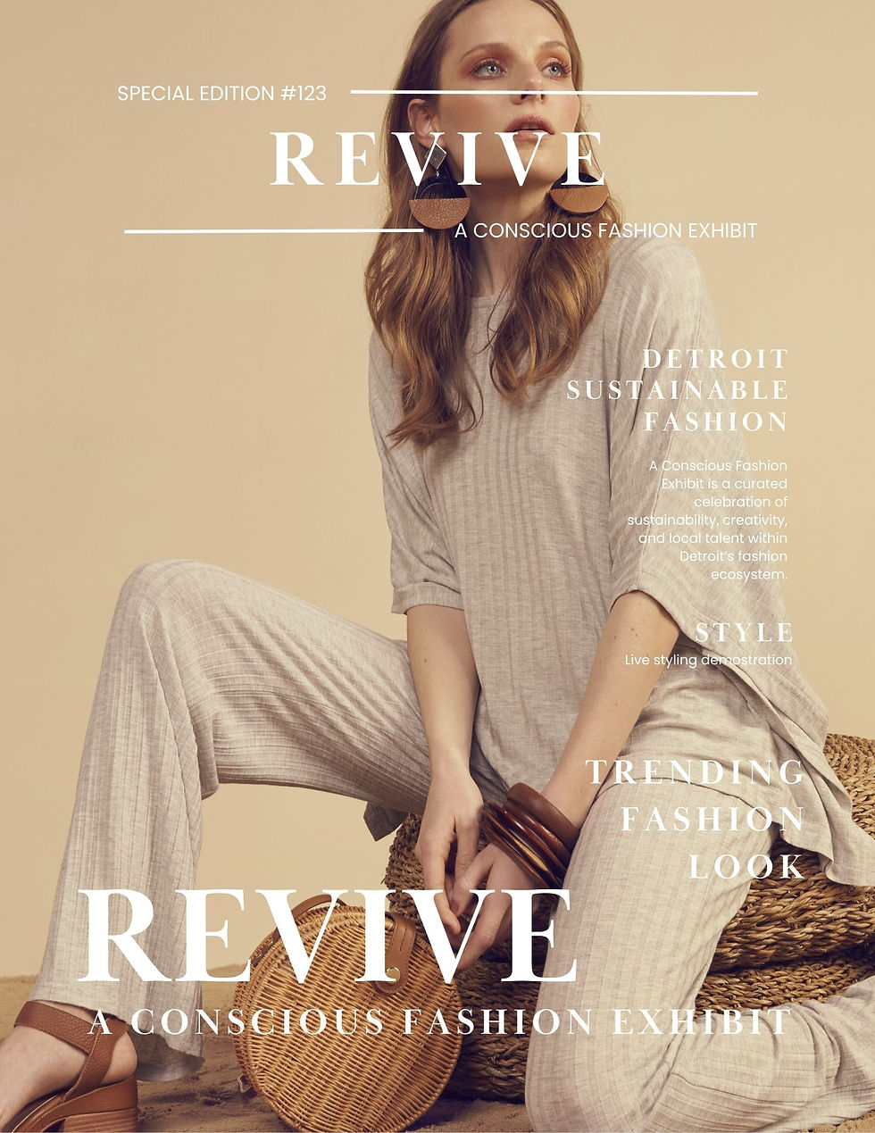 Revive: A Conscious Fashion Exhibit