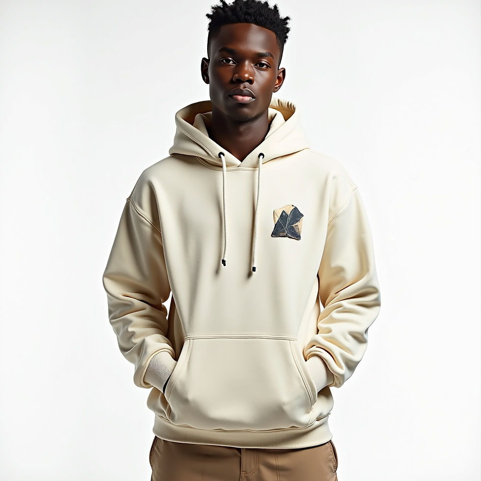 Screenprint Detail Hoodie