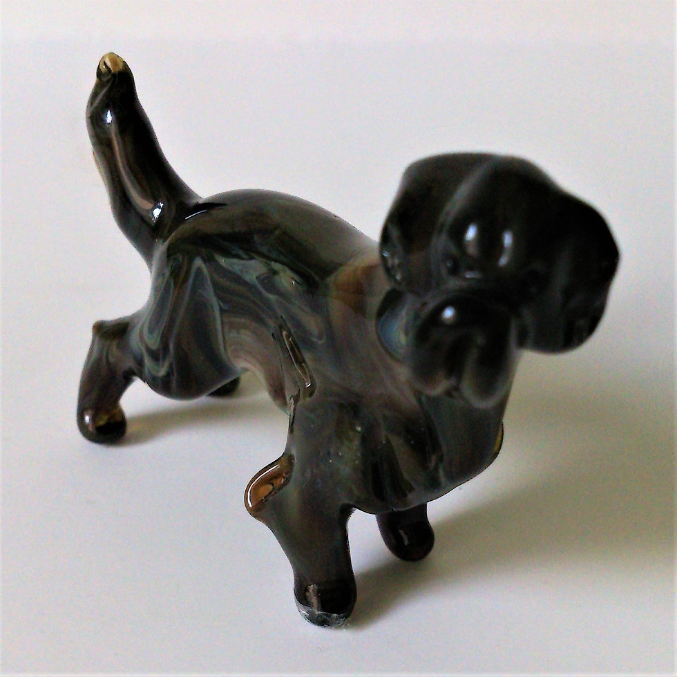 Caucasian Shepherd Dog Glass Souvenir