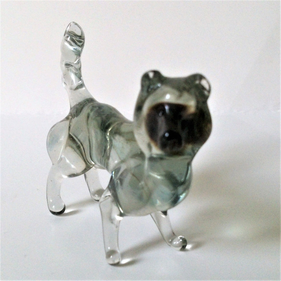 Caucasian Shepherd Glass Dog Souvenir