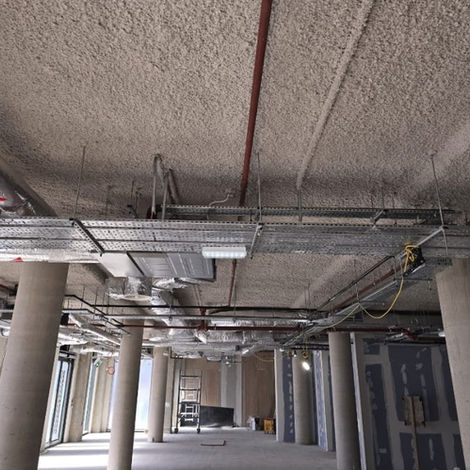 Acoustic spray treatment
Sound insulation
Sound absorption