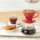 Thumbnail: Hario V60 Porselein Dripper - rood