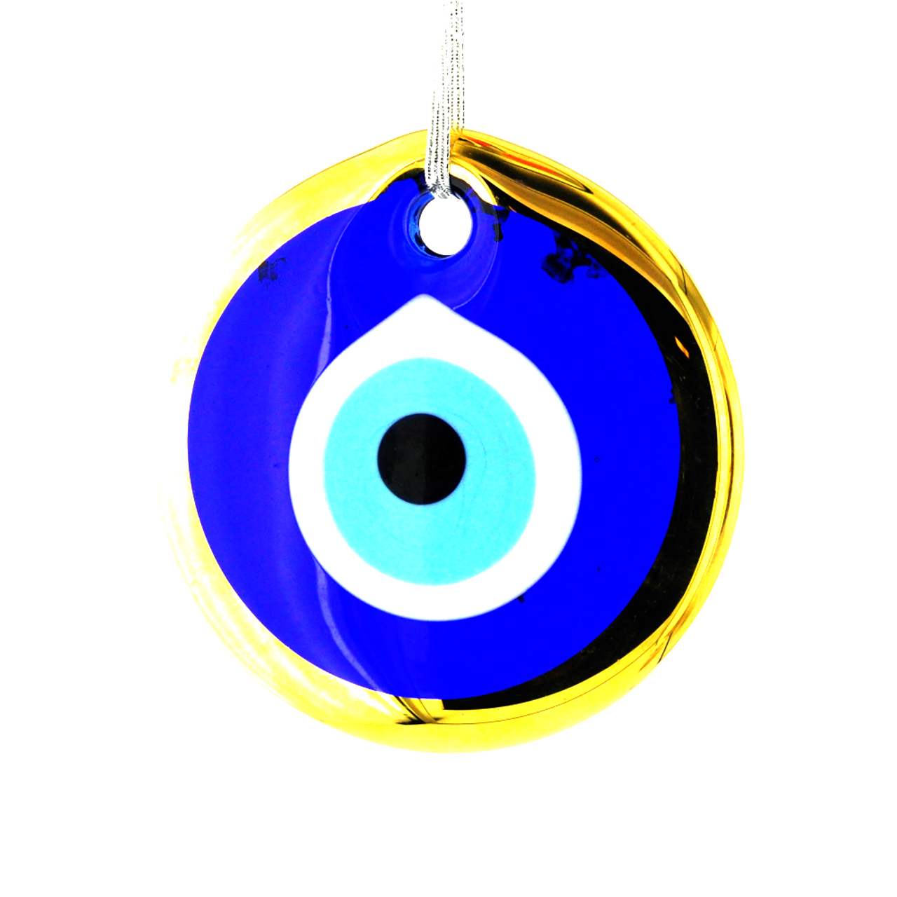Evil Eye with Gold Inlay 4.5"