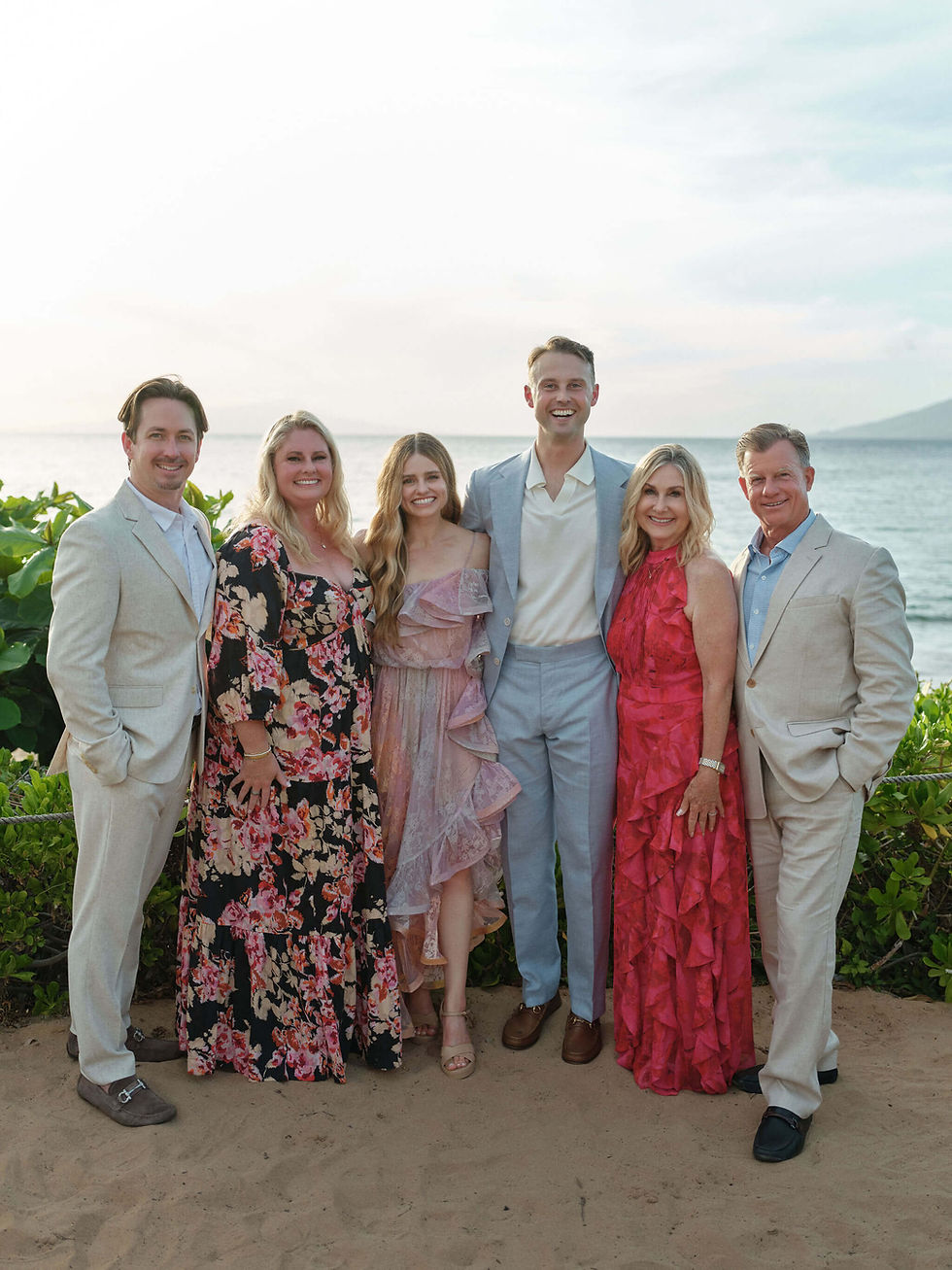 coastal wedding attire example