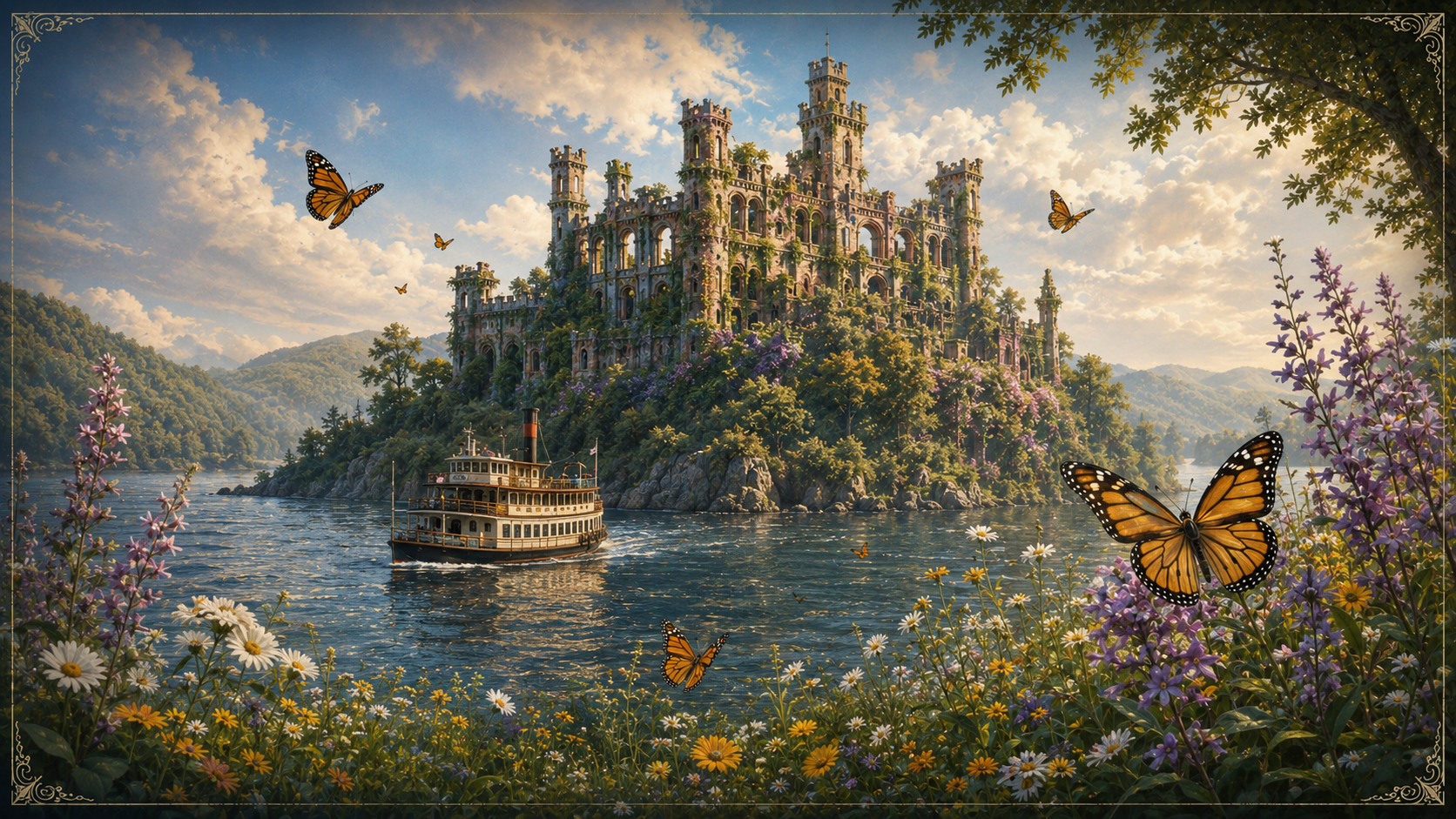 Butterfly Day on Bannerman Island