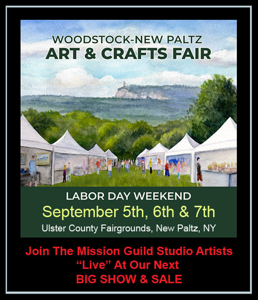 Woodstock-New Paltz Arts and Crafts Fair 2026 event flyer
