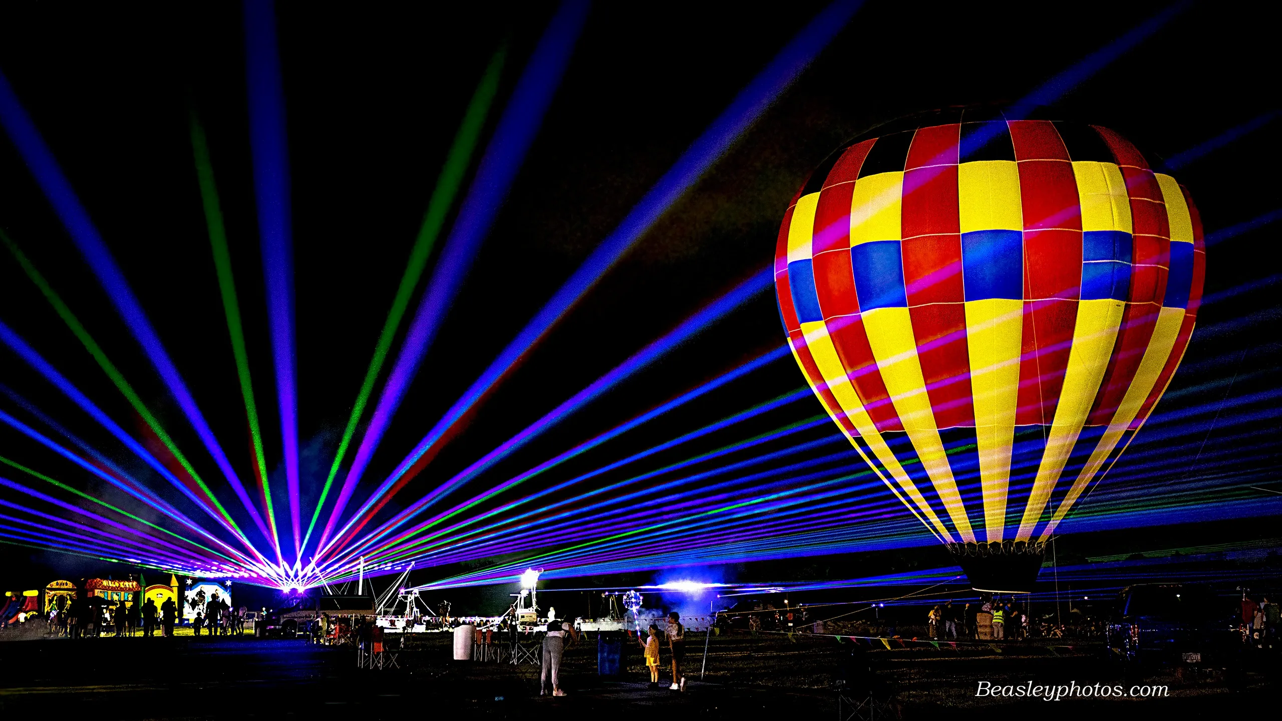 The Balloon Glow & Laser Show