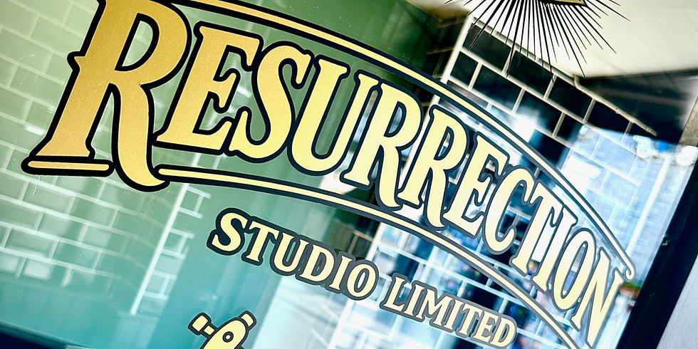 Resurrection Tattoo Studio, Street Somerset covering Bath, Bristol, Taunton, Bridgwater