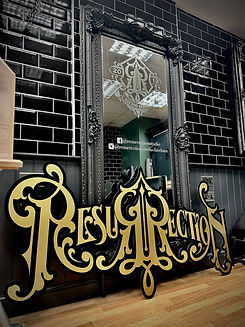 Resurrection Tattoo Studio, Street Somerset covering Bath, Bristol, Taunton, Bridgwater