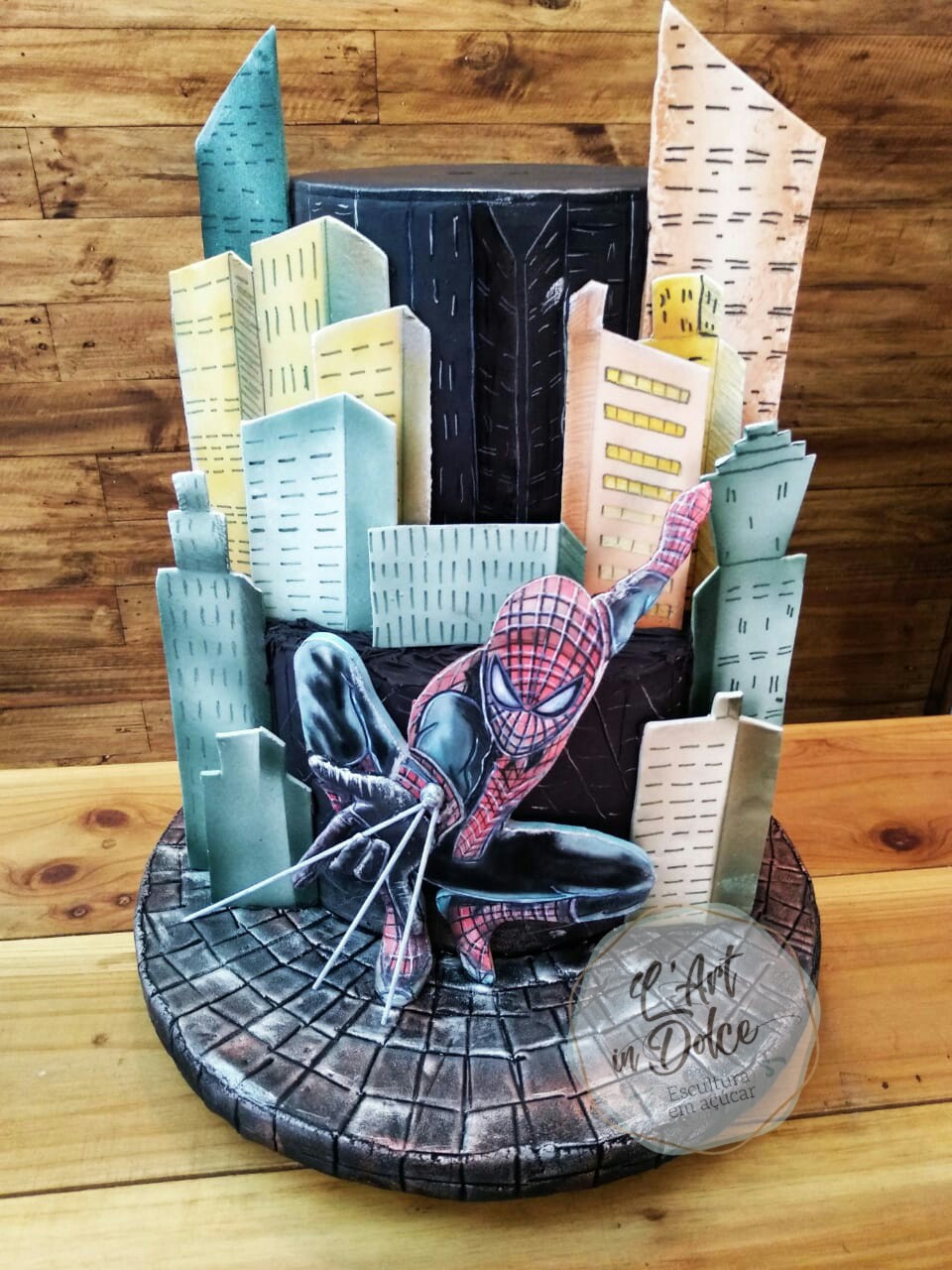 Dec.de Bolo - Homem Aranha