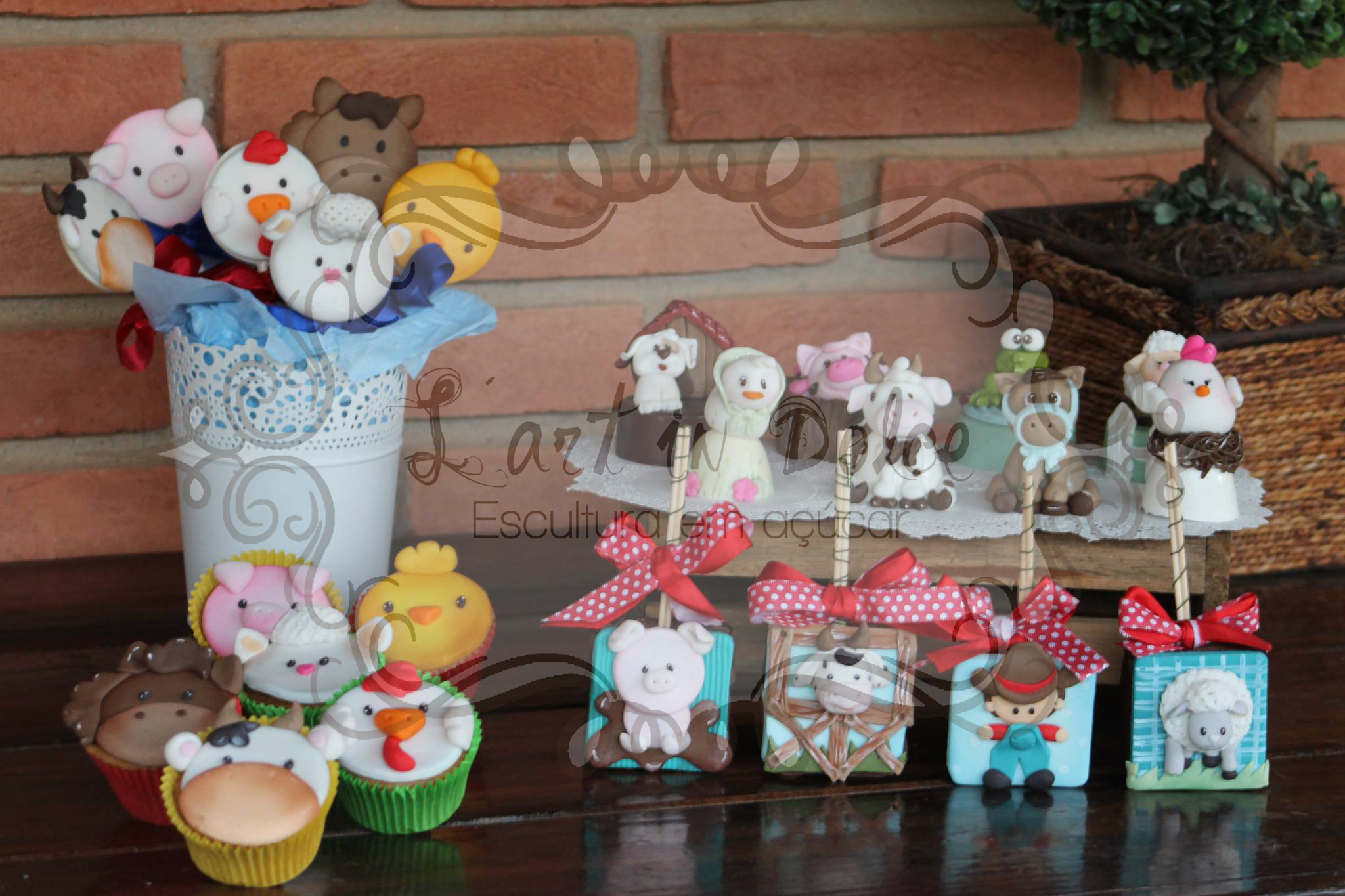 Modelagens Bichos da Fazenda