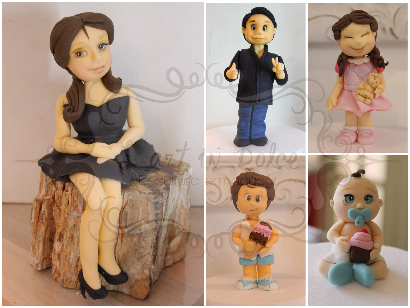 Modelagens Bonecos
