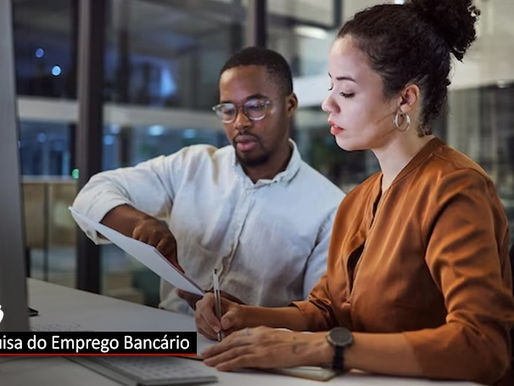 Emprego bancário cai pelo 11º mês seguido