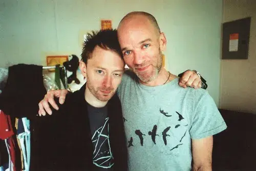 Thom Yorke: relembrando conselho que recebeu de Michael Stipe, vocalista do R.E.M.