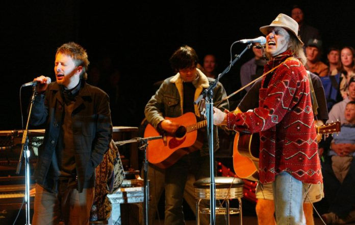 Thom Yorke: "essa música de Neil Young é uma força da natureza”, disse o vocalista do Radiohead