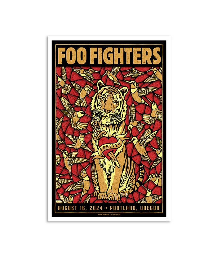 Foo Fighters setlist do show em Portland 16/08/2024