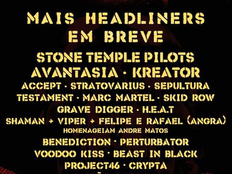 Stone Temple Pilots: setlist do show no Summer Breeze Festival, São Paulo - 29/04/2023