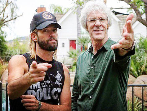 Stewart Copeland: "Taylor Hawkins tinha seus problemas com Dave Grohl e ele vinha me pedir conselhos", disse o baterista do The Police