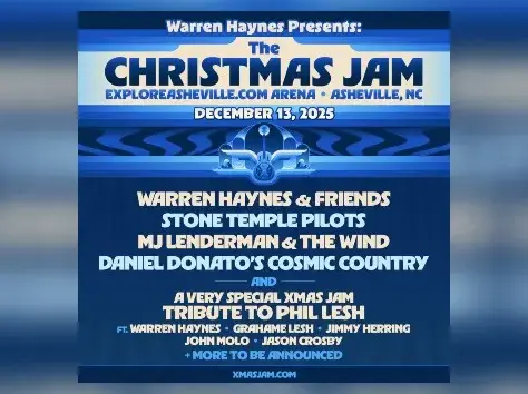 Stone Temple Pilots: setlist do show no The Christmas Jam Festival, EUA - 13/12/2025