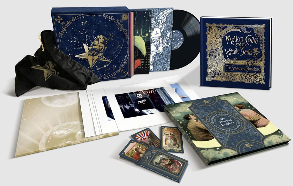 Smashing Pumpkins: relançamento do disco "Mellon Collie and The Infinite Sadness" com áudio inédito e ao vivo da turnê do mesmo