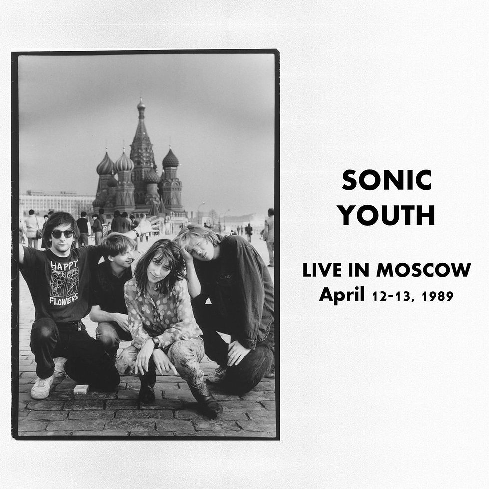 Sonic Youth: quando fizeram uma turnê na União Soviética em 1989