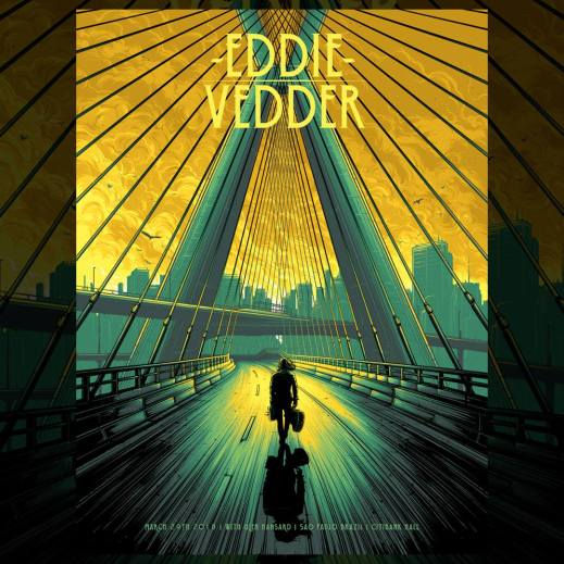Eddie Vedder 2º (penúltimo) show turnê brasileira São