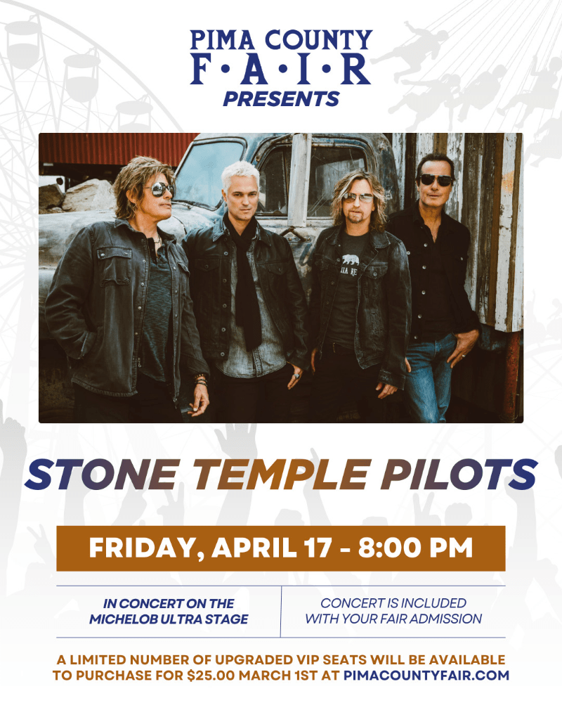 Stone Temple Pilots: setlist do show no Prima County Fair, Arizona, EUA - 17/04/2026
