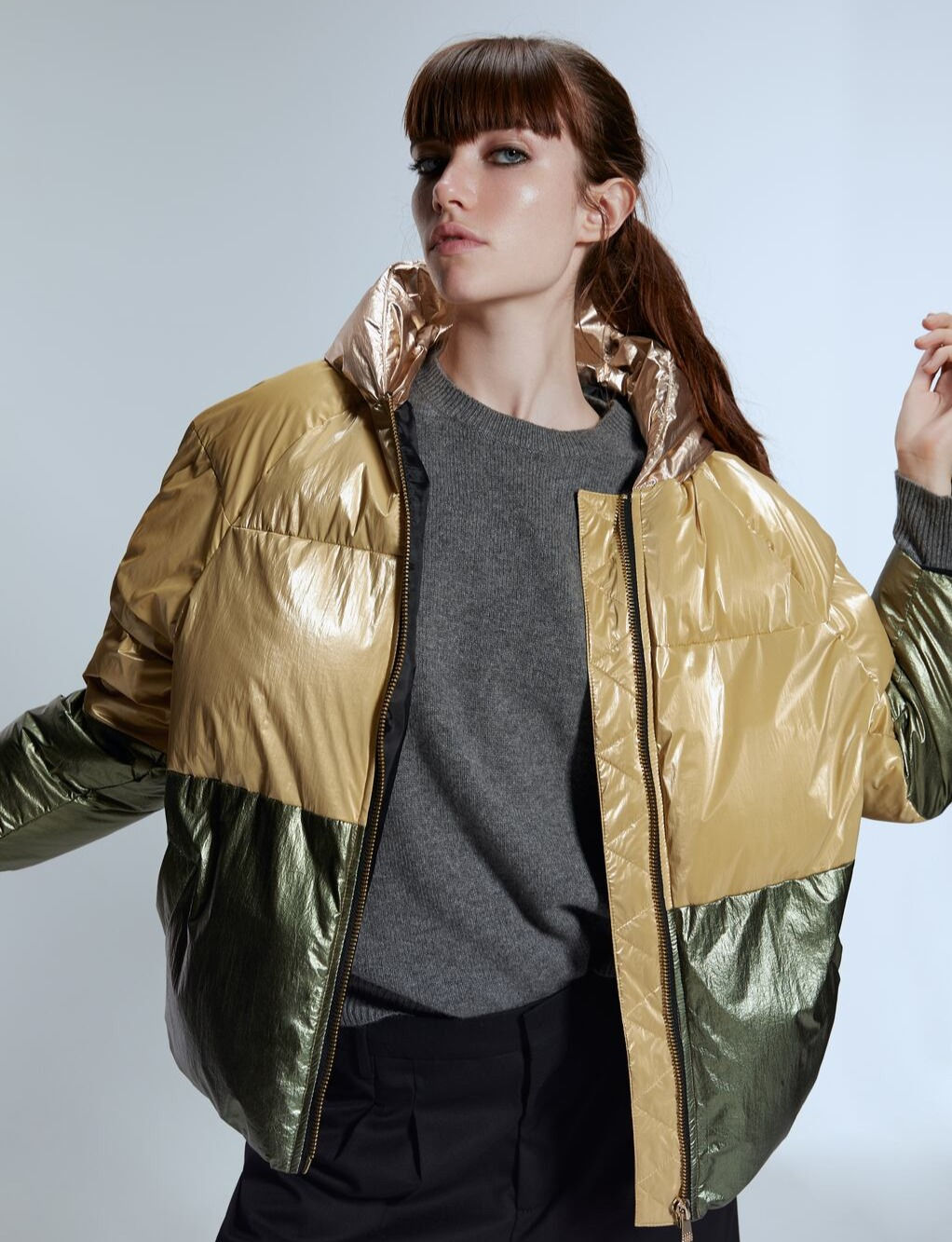 JAQUETA METALIZADA ZARA