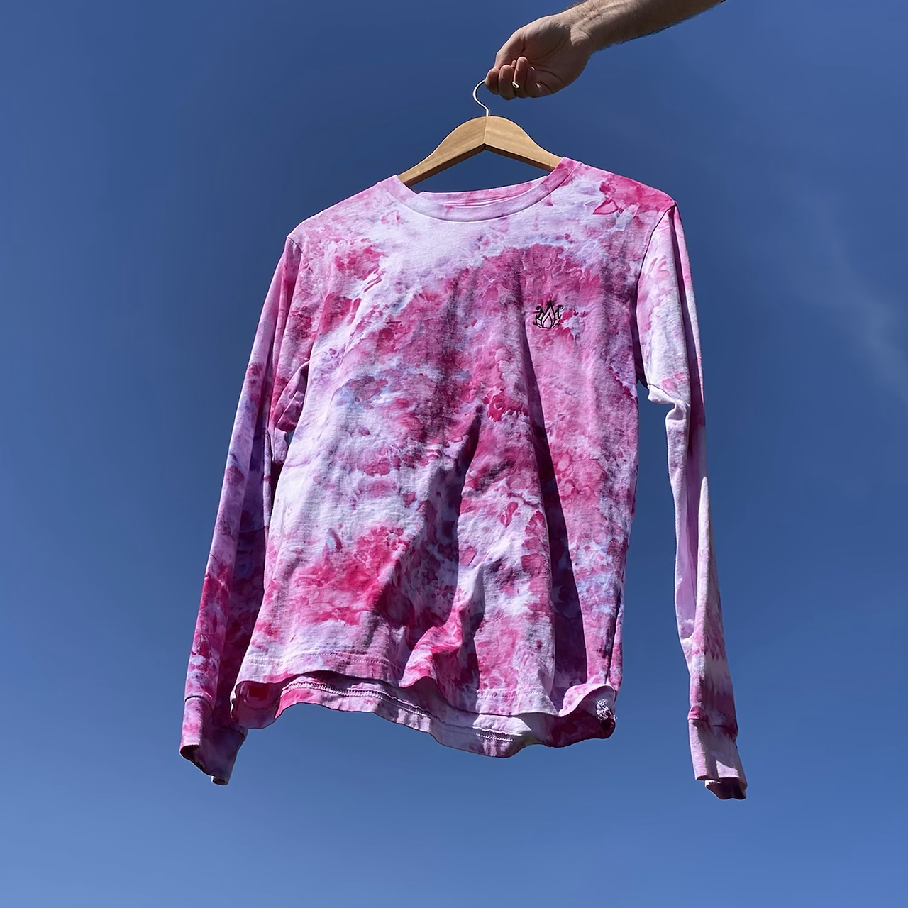 Ice Dyed Long Sleeve Shirt