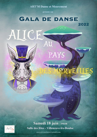 Gala danse Alice au pays des Merveilles ART'M Danse et Mouvement
