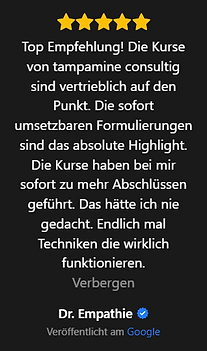 Kundenmeinung Google