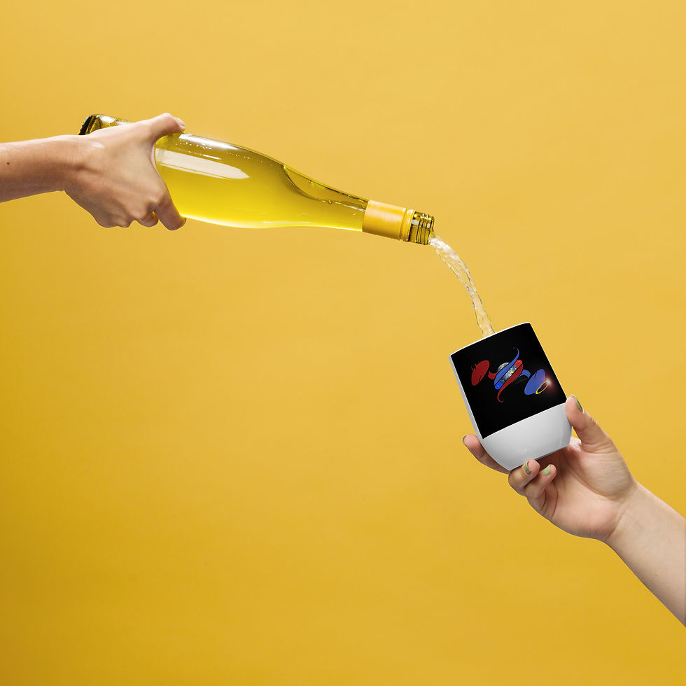 Heaven & Hell Wine tumbler