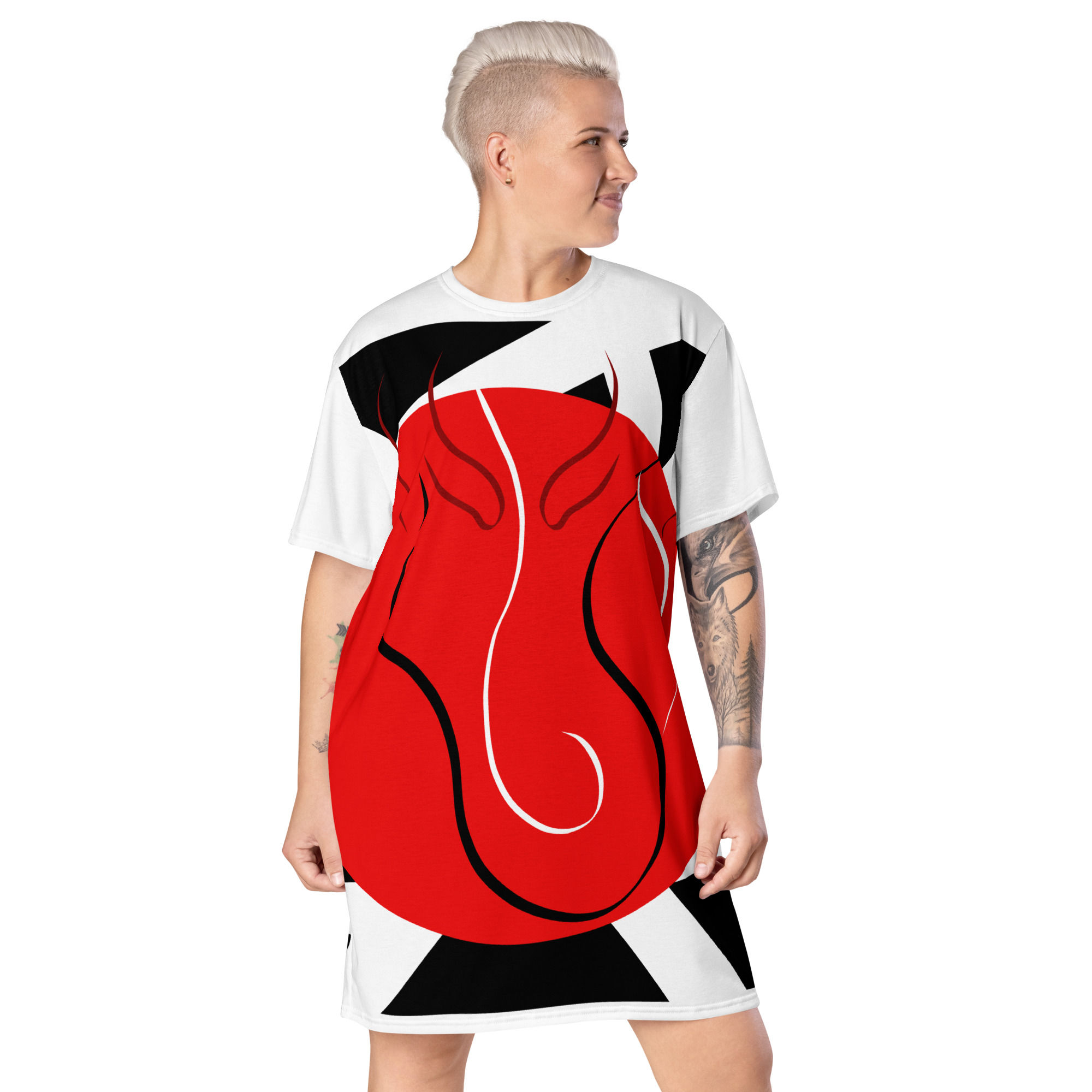 Land of the Rising Sun T-shirt dress