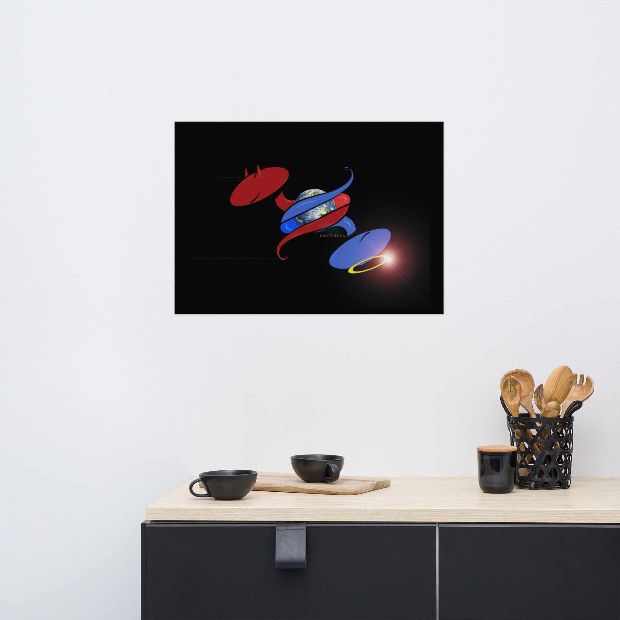 "Heaven & Hell" Poster