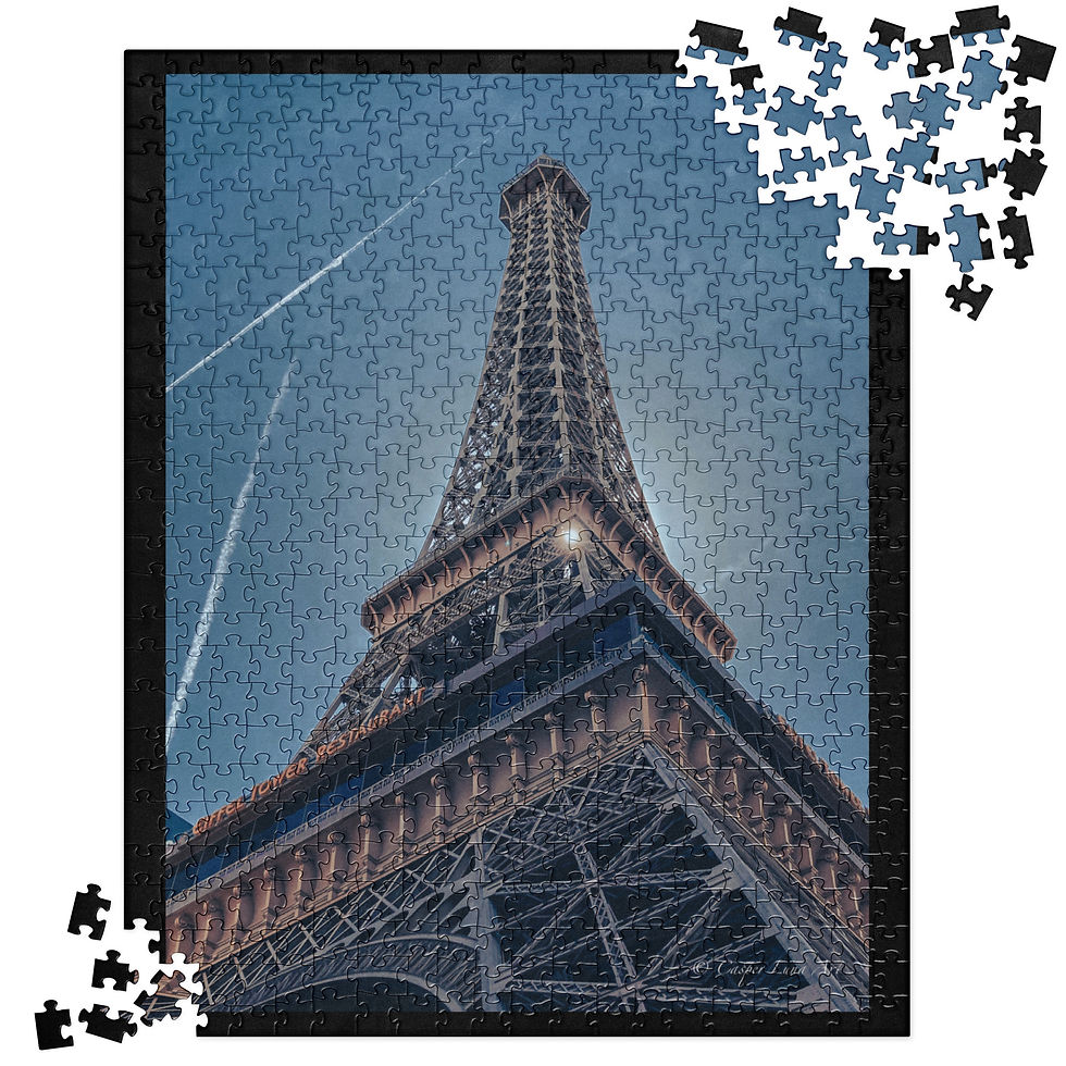 Eiffel in Vegas Jigsaw puzzle