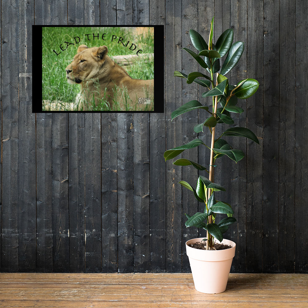 "Lead the Pride" Motivational Poster