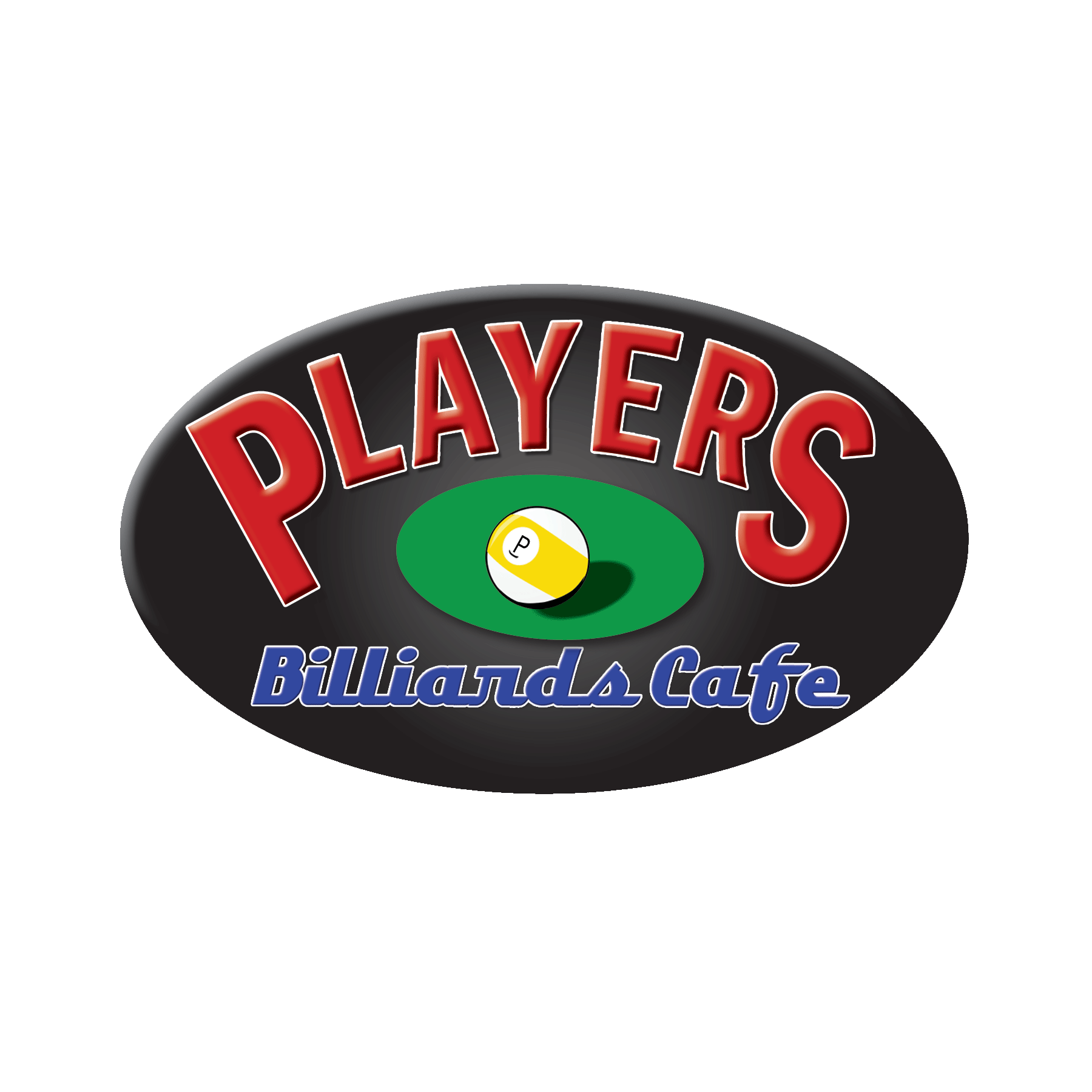 Players Billiards Logo and home page direct