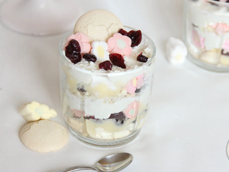 Floating Islands Macaron Parfait