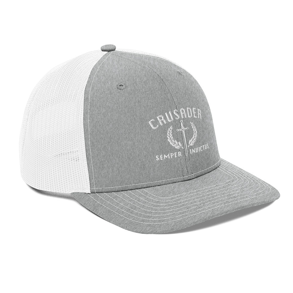 Thumbnail: CG White Crest Snapback Embroidered