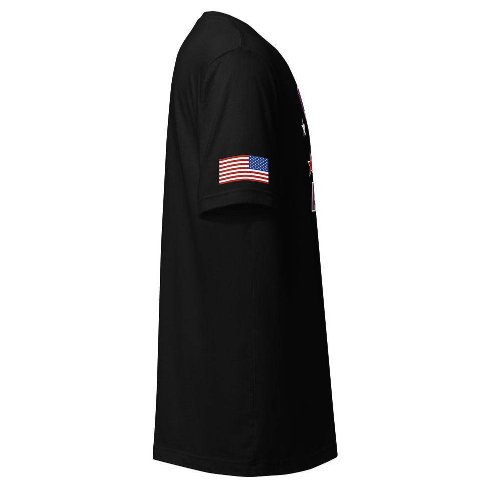 Thumbnail: Crusader Amelia Star T-shirt Black