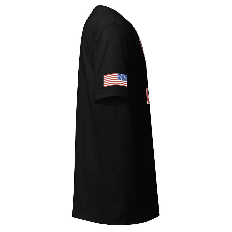 Thumbnail: Crusader Amelia Solidarity T-shirt Black